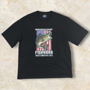 เสื้อยืดสีดำHOSHI KAIZEN (โฮชิ ไคเซ็น)
